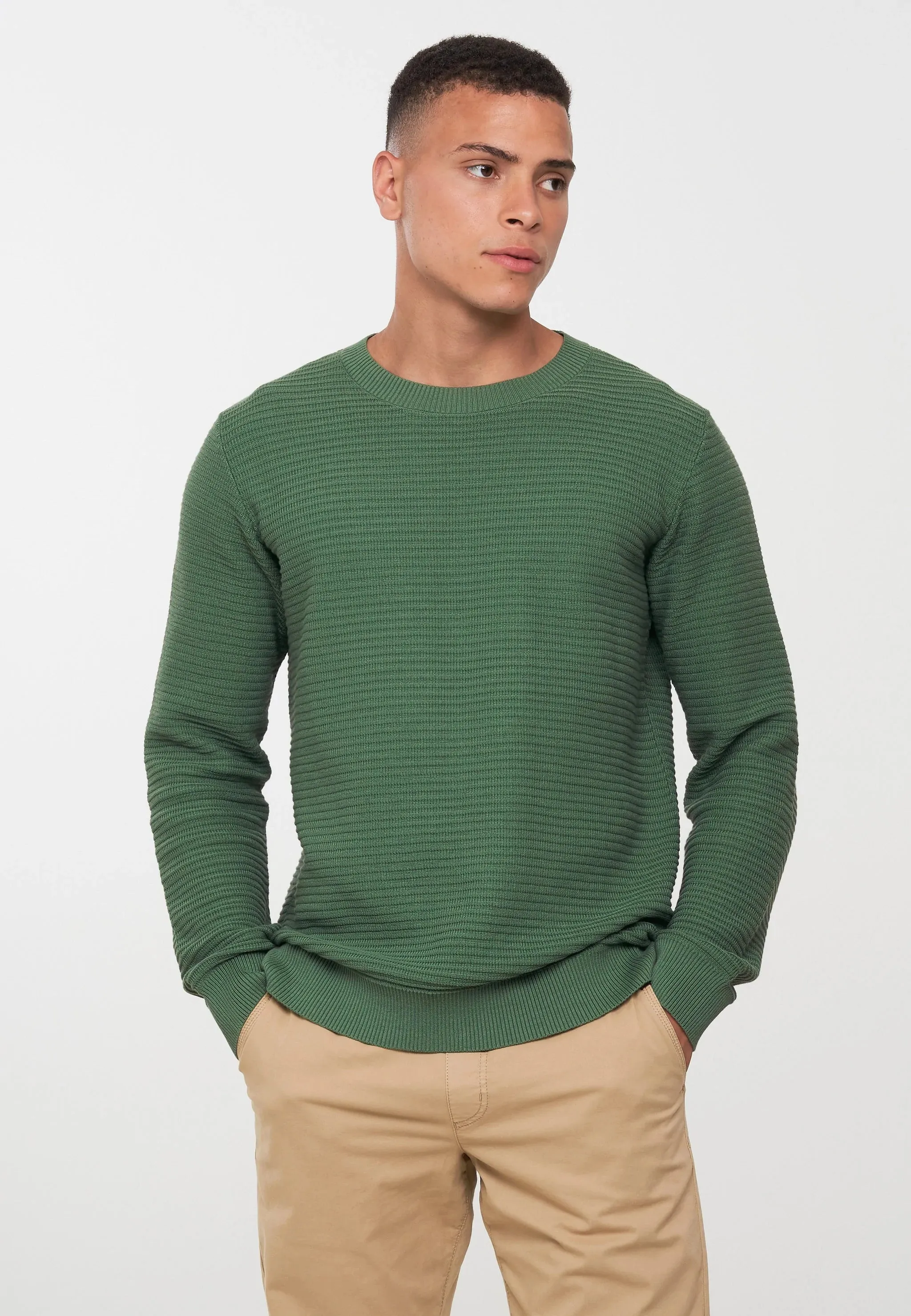 Pullover TUPELO green tee | recolution