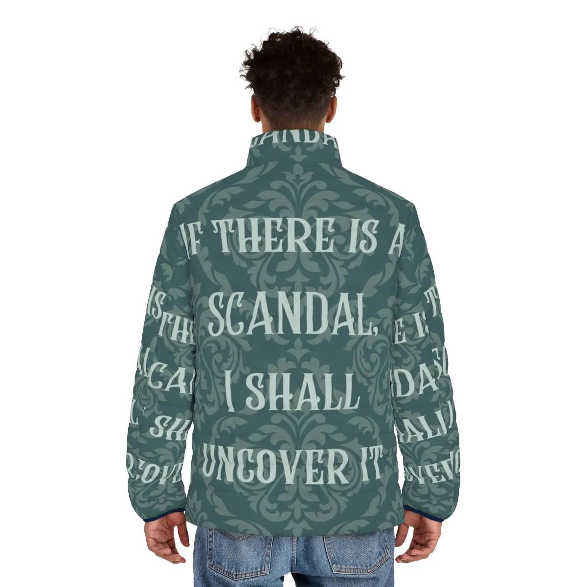 "Bridgerton Inspired Puffer Jacket: Uncover the Scandal"