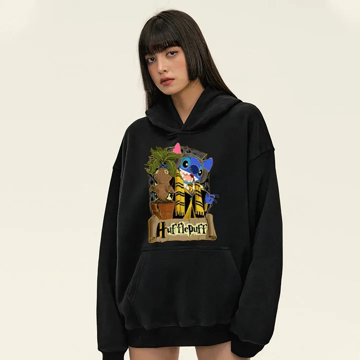 "Cartoon Character with a scarf" Hoodie