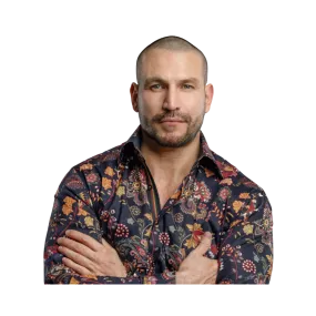 Ranger's Usa Men's Rafael Amaya Luxury Floral Shirt