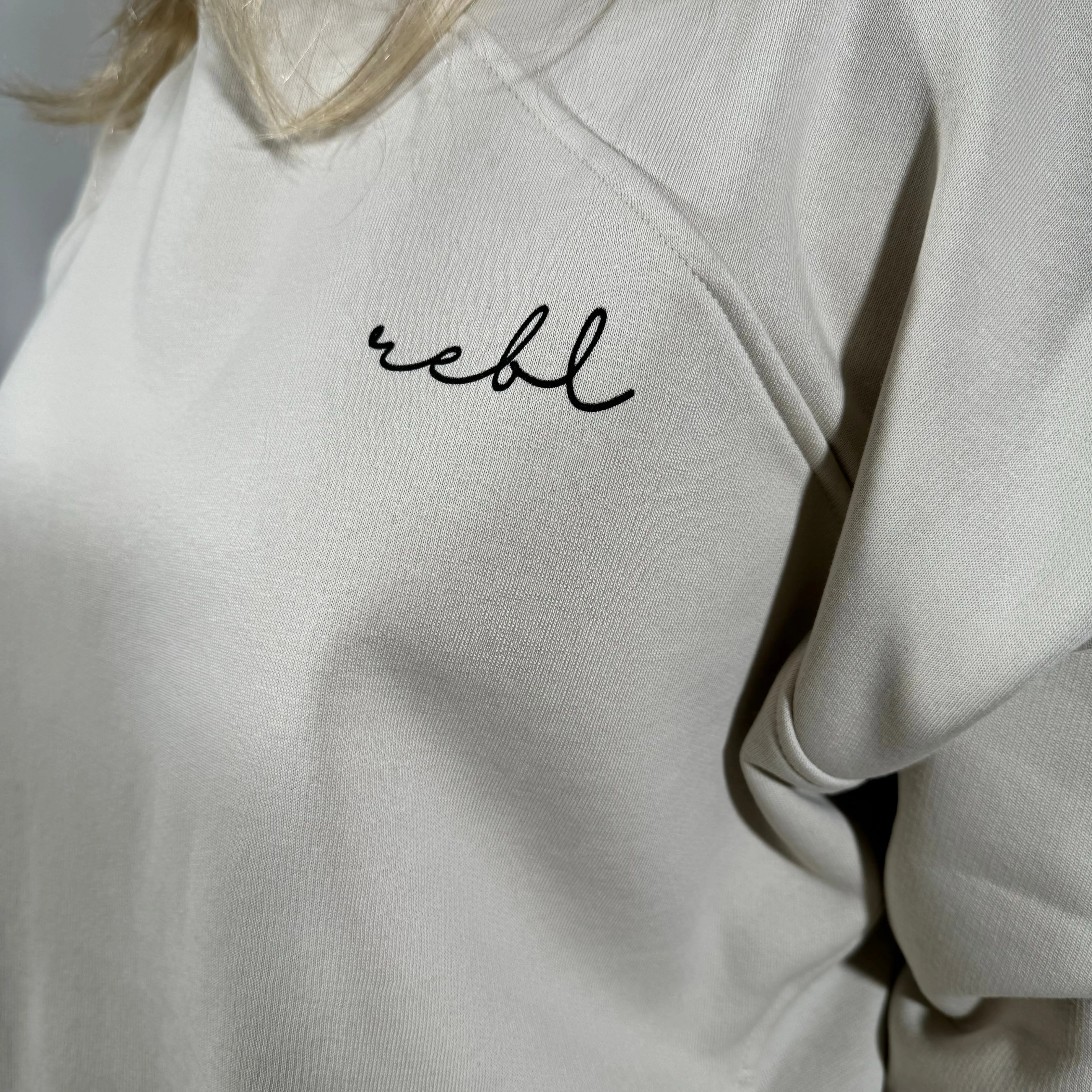 r.e.b.l Signature Luxe Stone Sweatshirt