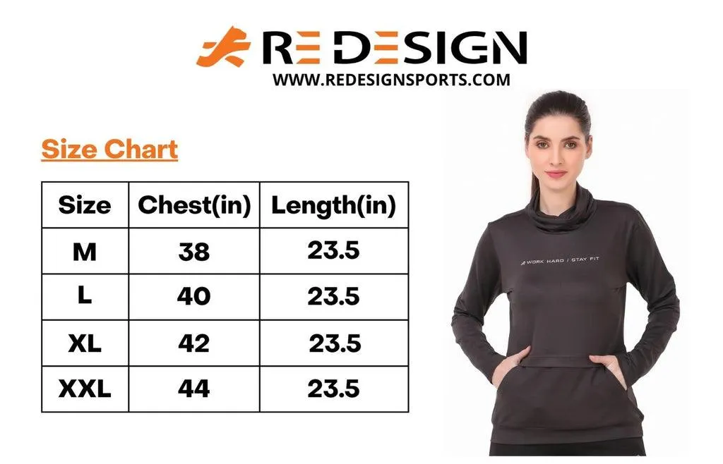 ReDesign Performance Cowl Neck T-shirt | Women | KIBI Sports