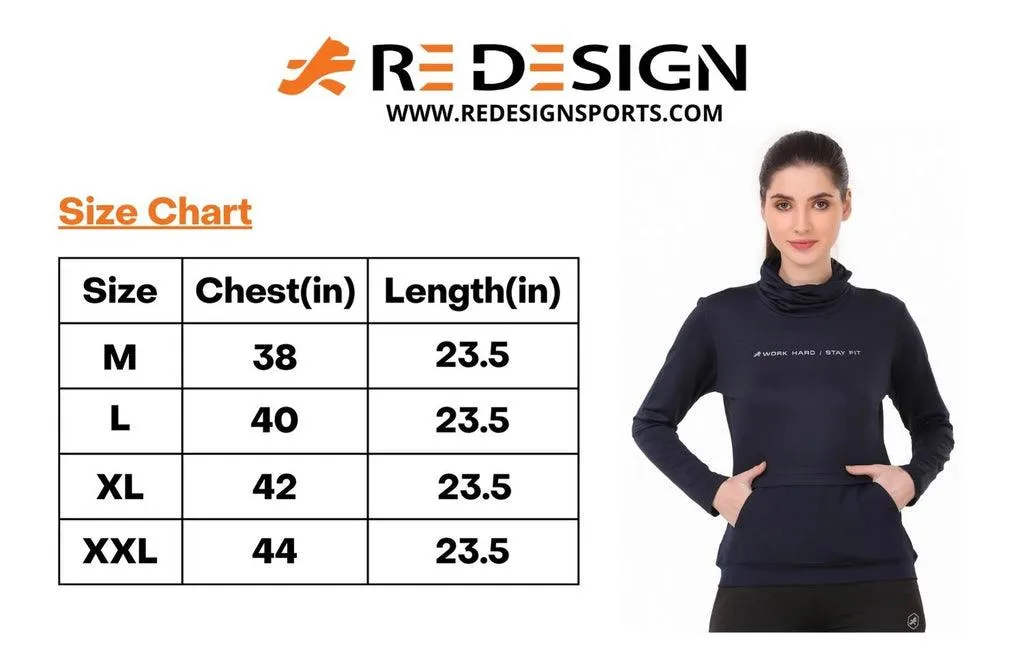 ReDesign Performance Cowl Neck T-shirt | Women | KIBI Sports