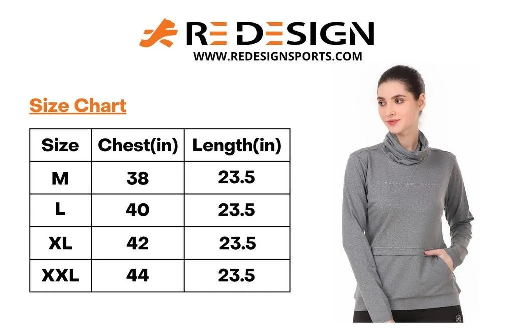 ReDesign Performance Cowl Neck T-shirt | Women | KIBI Sports