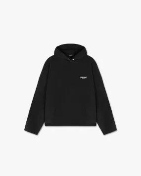 Represent Owners Club Hooded Pullover Jacket - Black