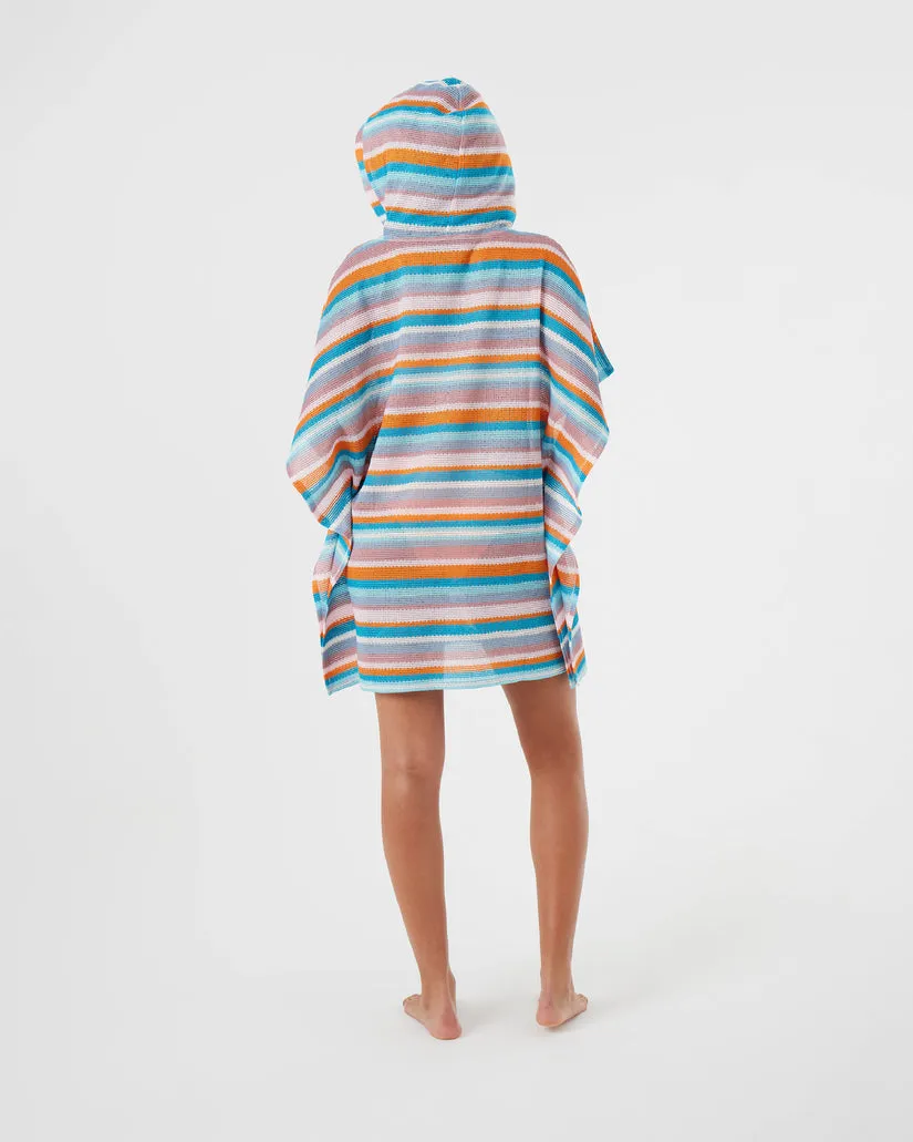 Roxy Salty Soul Poncho Beach Coverup