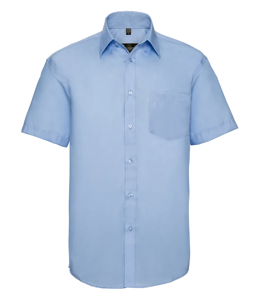 Russell Collection Short Sleeve Ultimate Non-Iron Shirt