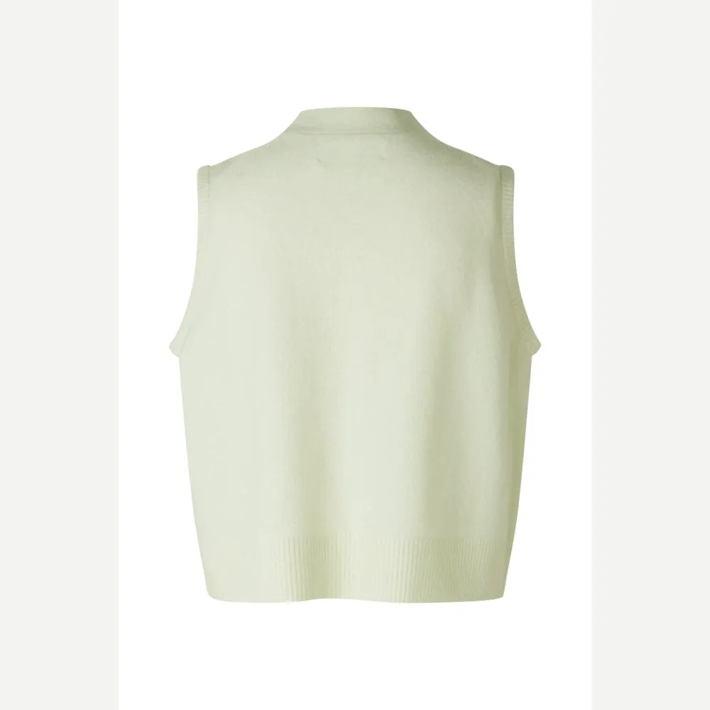 Samsøe Samsøe Megan Aloe Wash Vest 14709 In Green