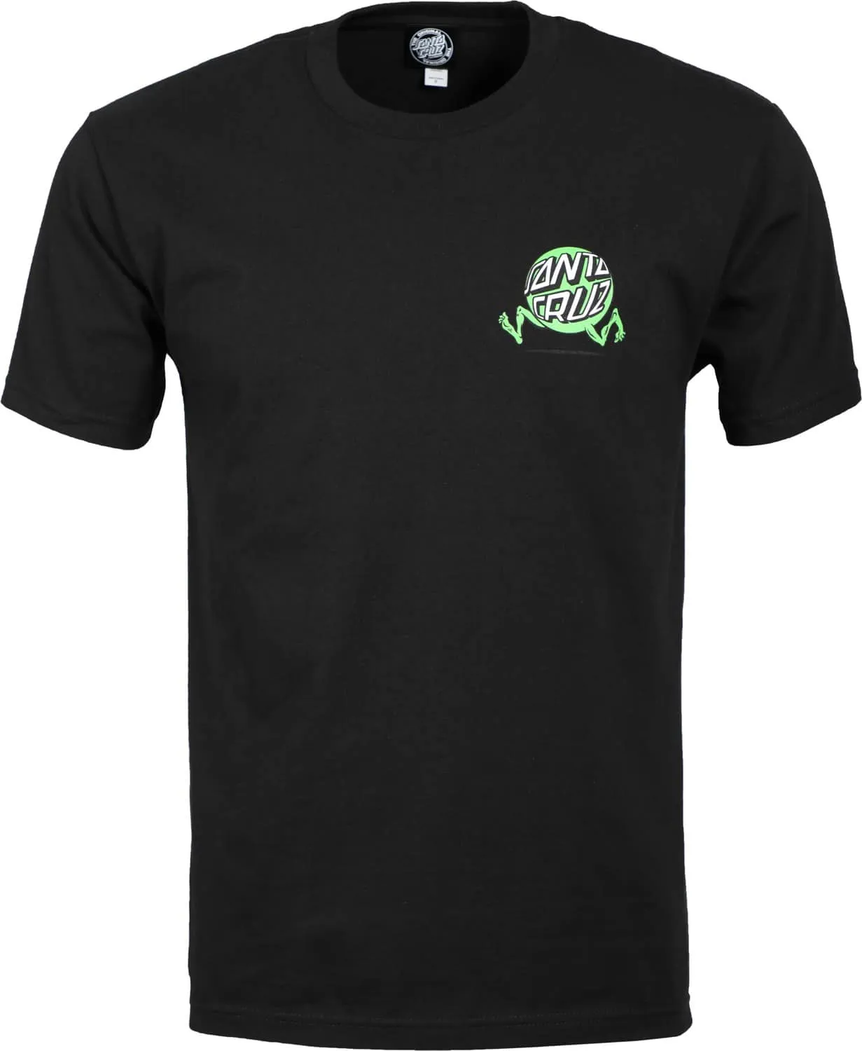 SANTA CRUZ T-SHIRT TOXIC WASTELAND BLACK