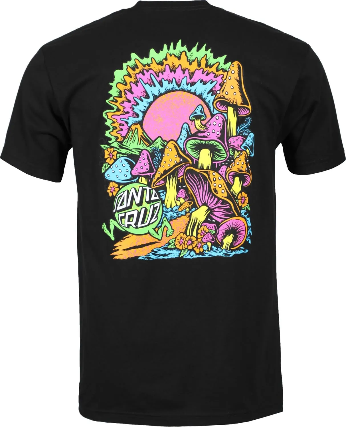 SANTA CRUZ T-SHIRT TOXIC WASTELAND BLACK