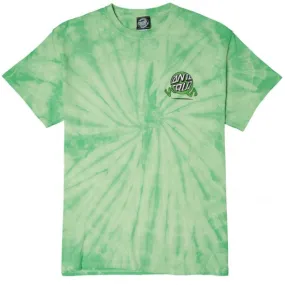 SANTA CRUZ T-SHIRT TOXIC WASTELAND SPIDER LIME