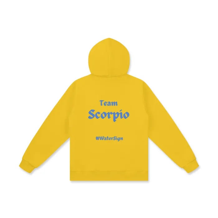 Scorpio Men's Cotton Zip Hoodie