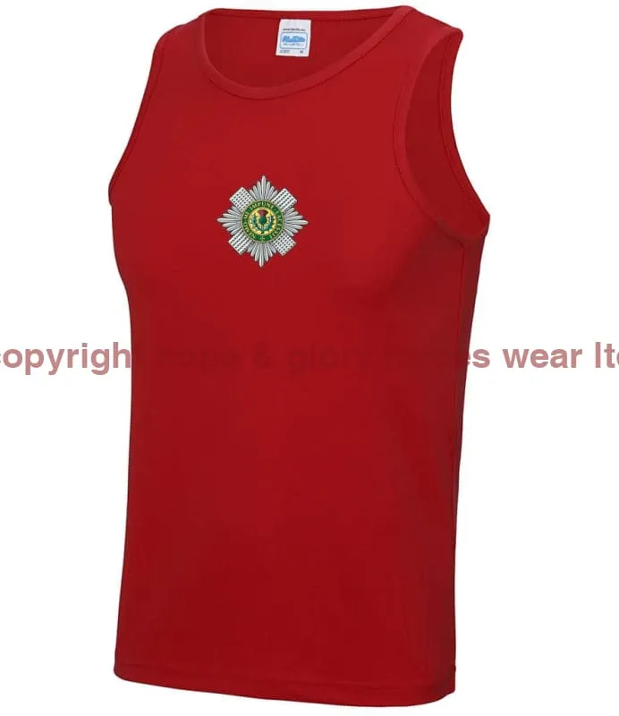 Scots Guards Embroidered Sports Vest