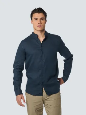 Shirt Granddad Linen Solid | Night