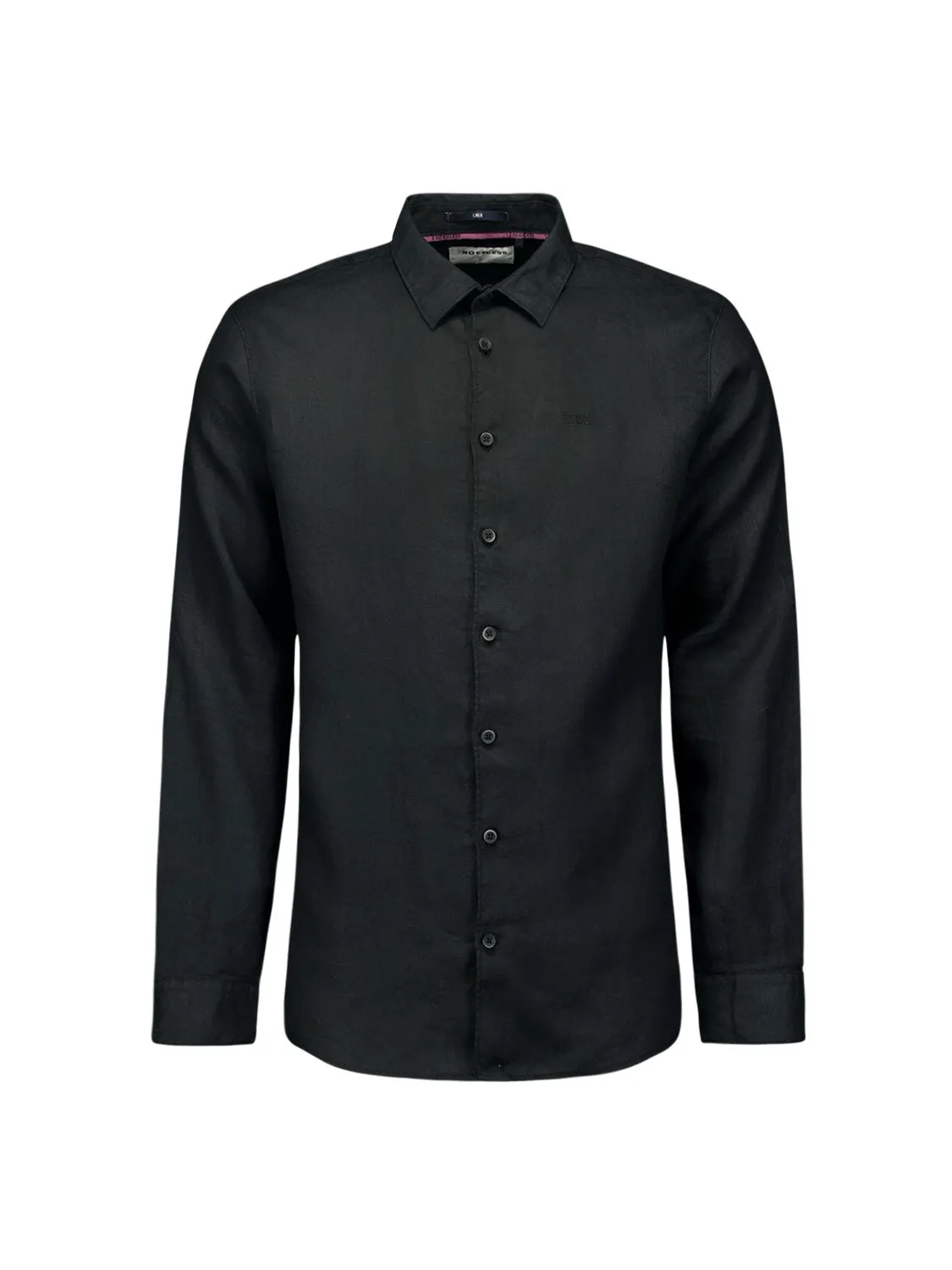 Shirt Linen Solid | Black