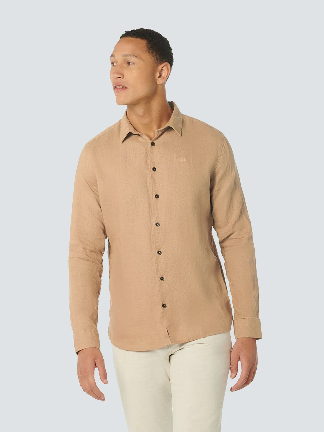 Shirt Linen Solid | Desert