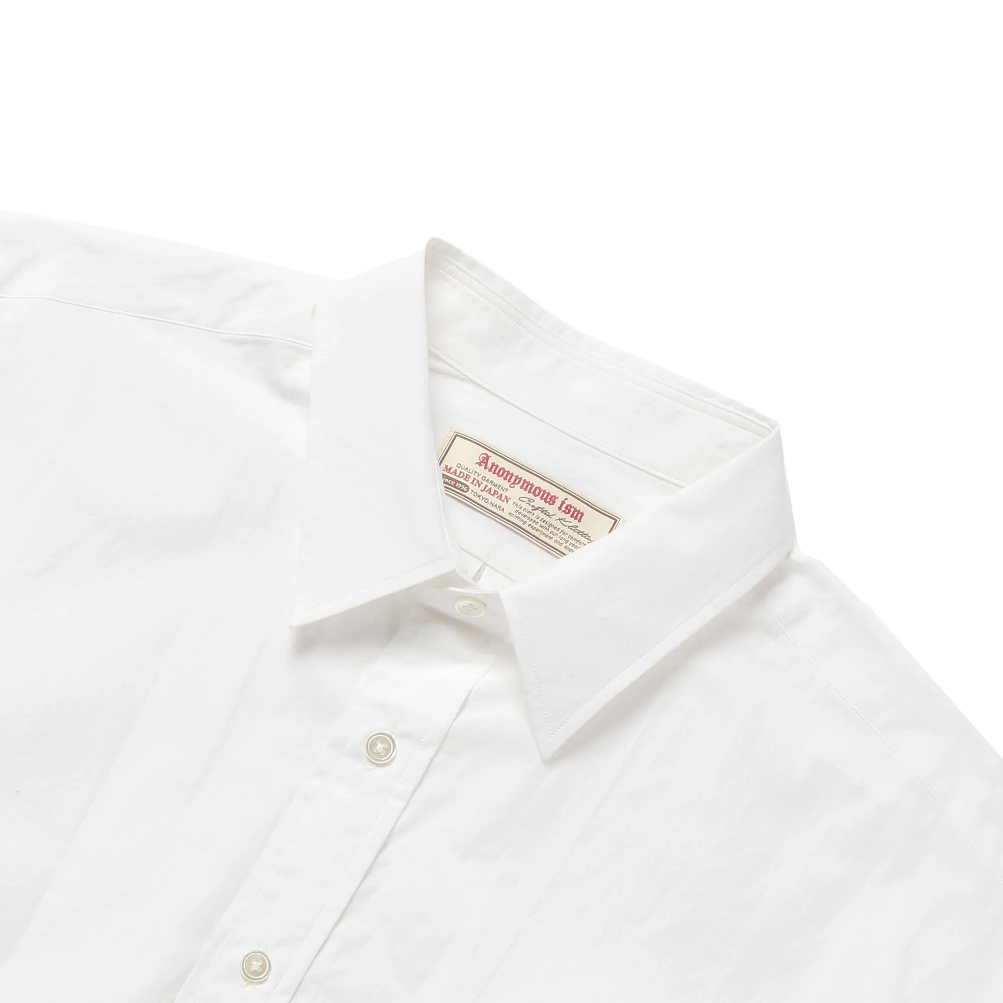 Signature Shirt - Fine Typewriter - White