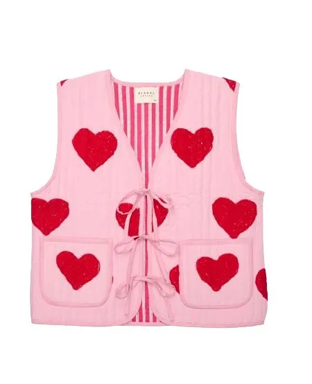 Sissel Edelbo - Honey Vest SE 1424 - Red Heart