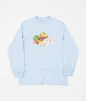 Skateboard Cafe Healthy Long Sleeve T-Shirt - Powder Blue