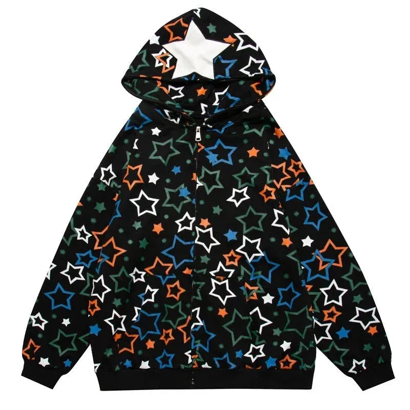 Stellar Dreams Zip-Up Hoodie