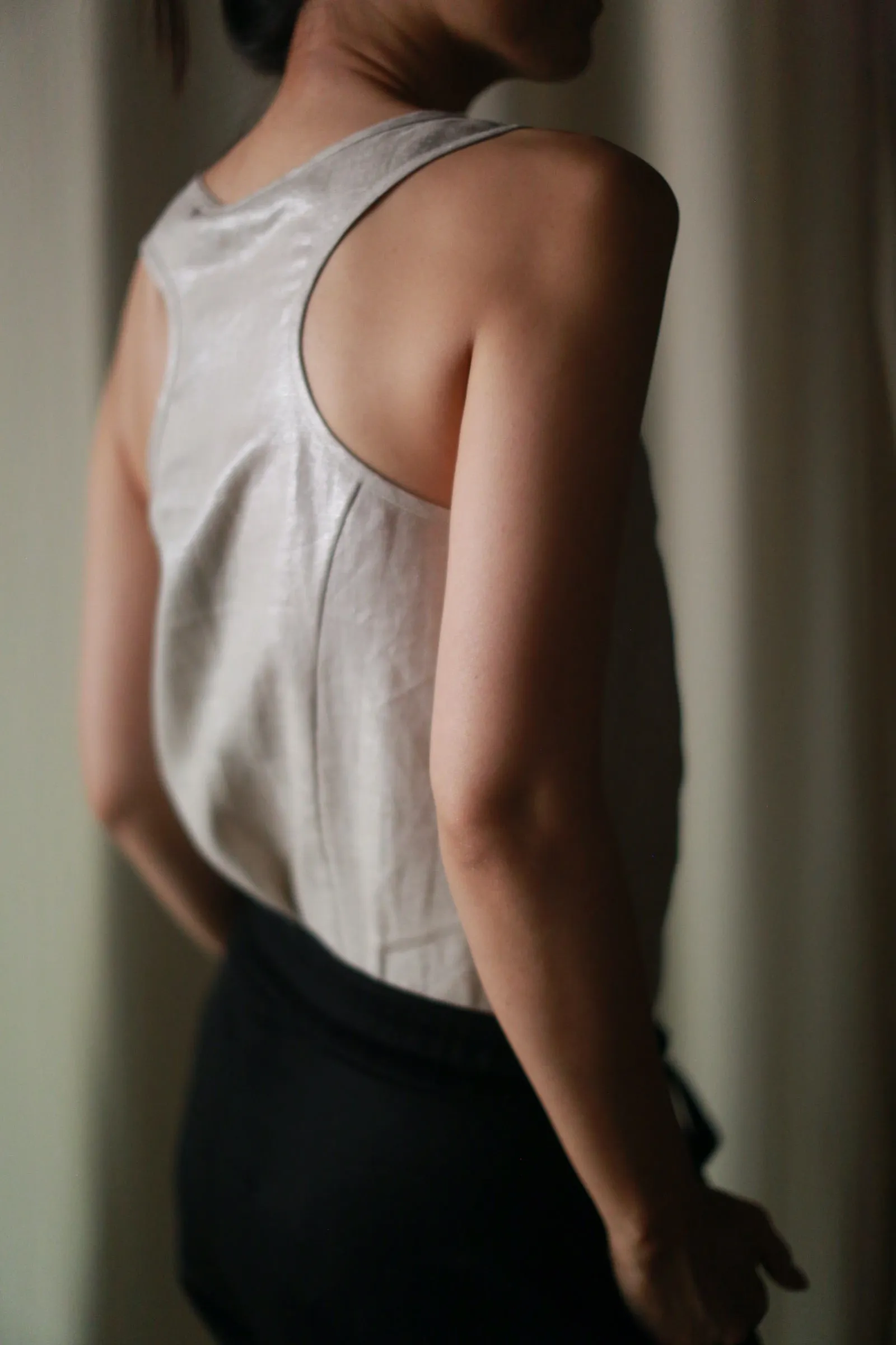 Stone Linen Tank