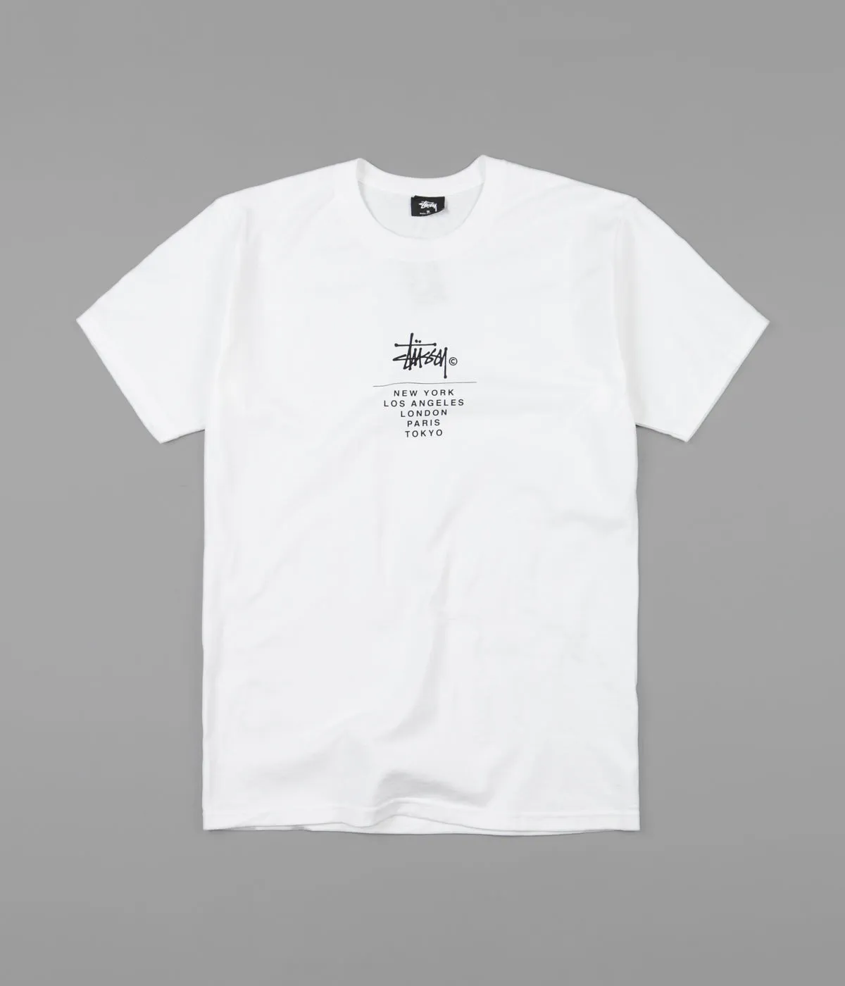 Stussy City Stack T-Shirt - White