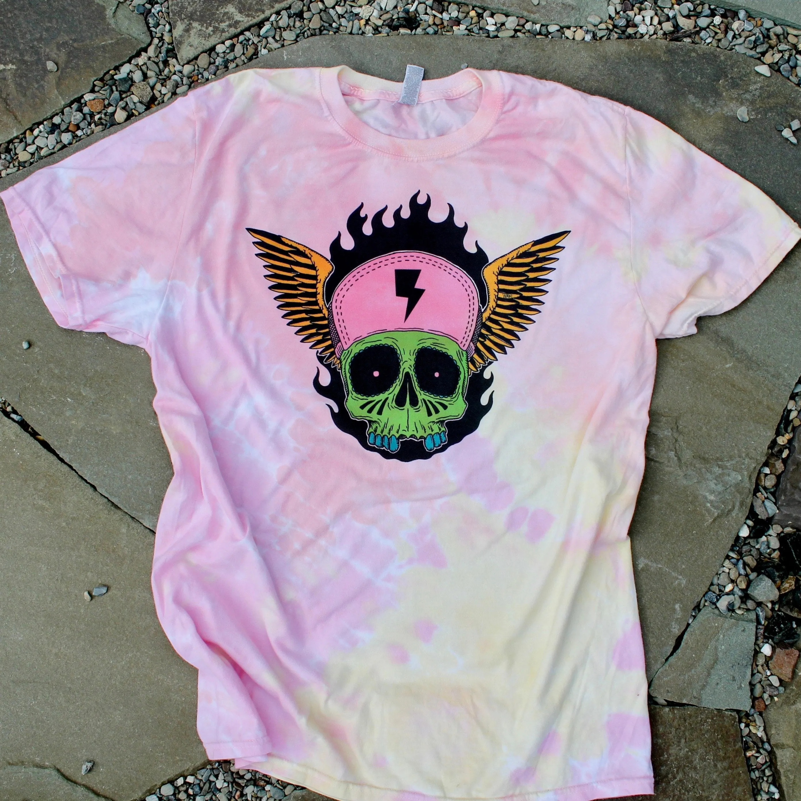 Sunrise Dyed Skull shirt