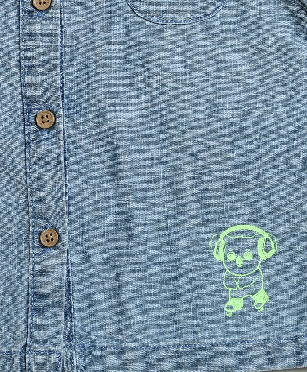 Sweetlime By AS Cotton Denim Shirt.