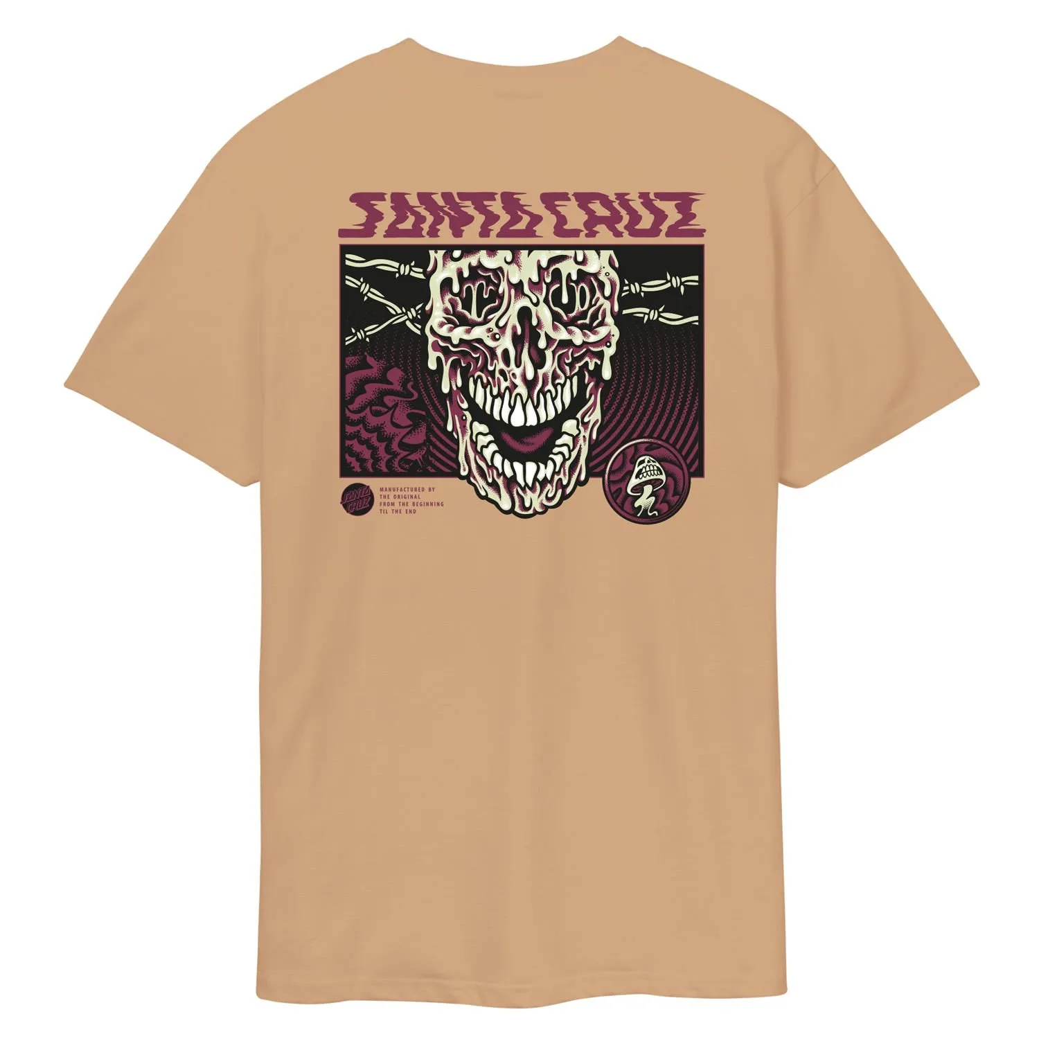 T-shirt Santa Cruz Toxic Skull