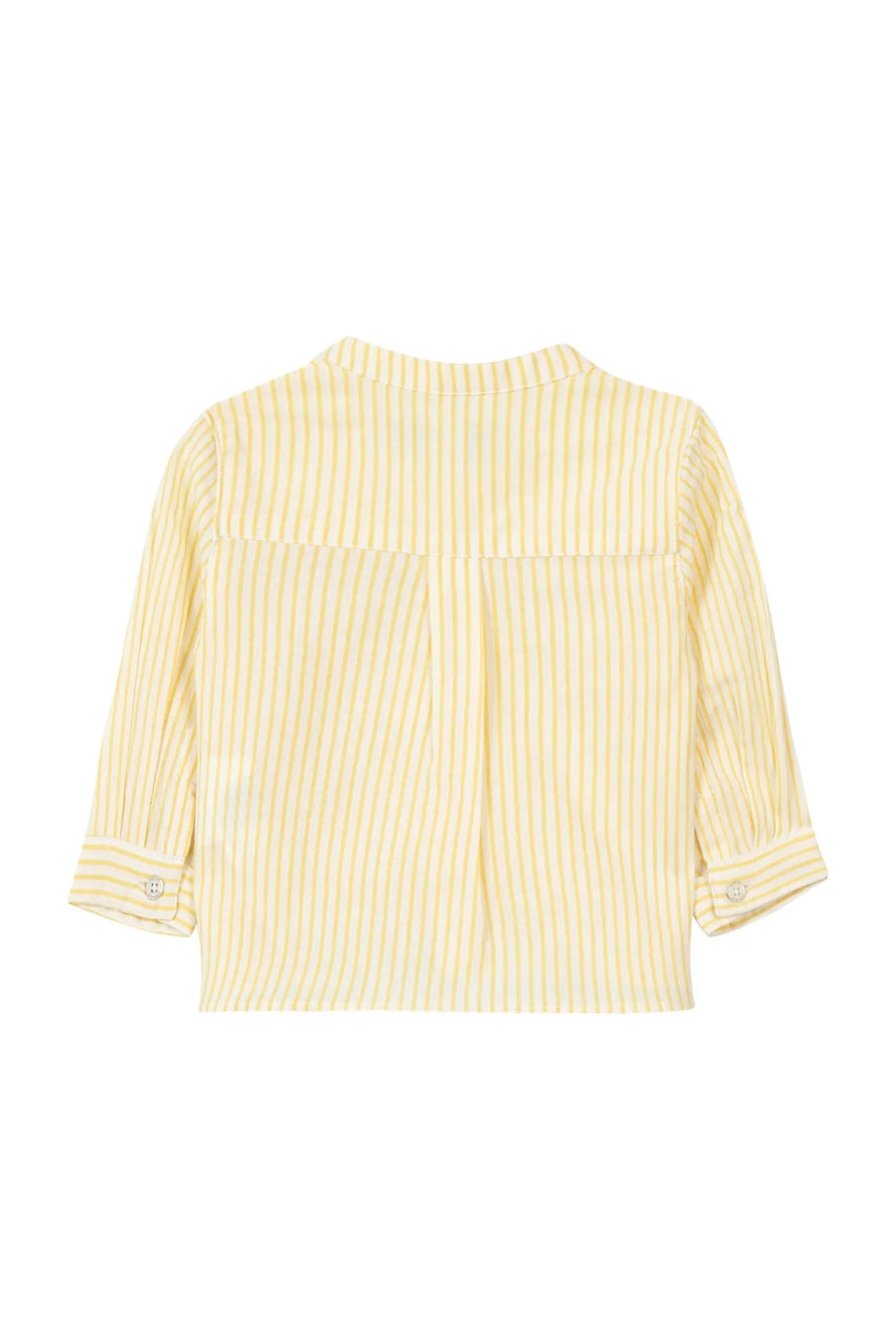 TAR Pale Yellow Striped Baby Shirt