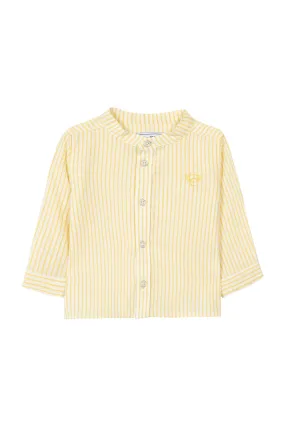 TAR Pale Yellow Striped Baby Shirt