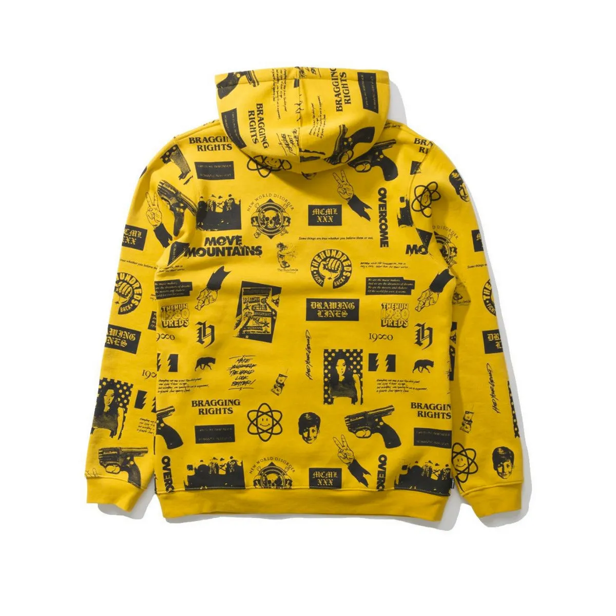 The Hundreds Warning Pullover (Yellow)