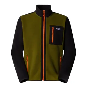 The North Face Men's Yumiori Full Zip Fleece Jacket Green