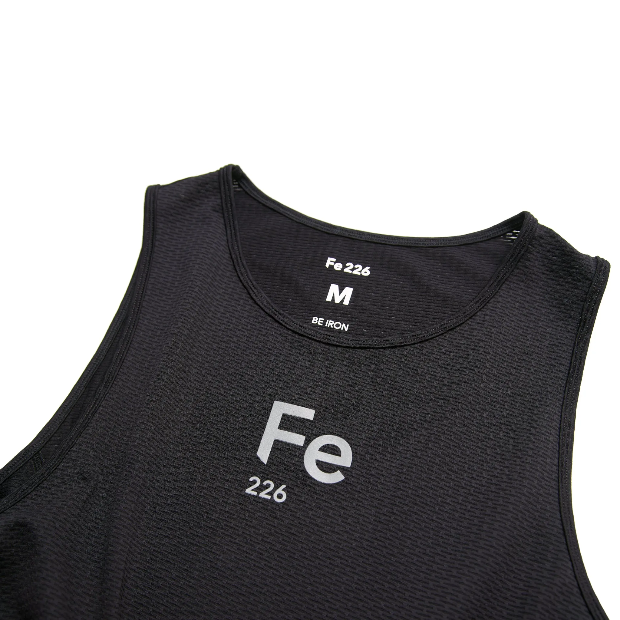 The Running Singlet - Black, Odour free | Fe226 - Left in size XL