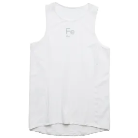 The Running Singlet - White, Odour free | Fe226 - Left in S, M and XL