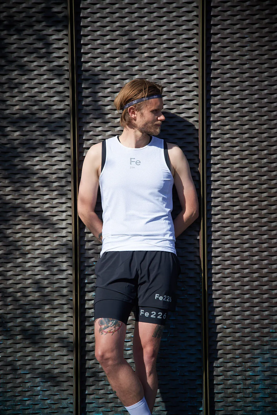 The Running Singlet - White, Odour free | Fe226 - Left in S, M and XL