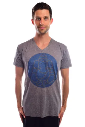 Third Eye Manifesto on AshLinen Blend V-Neck