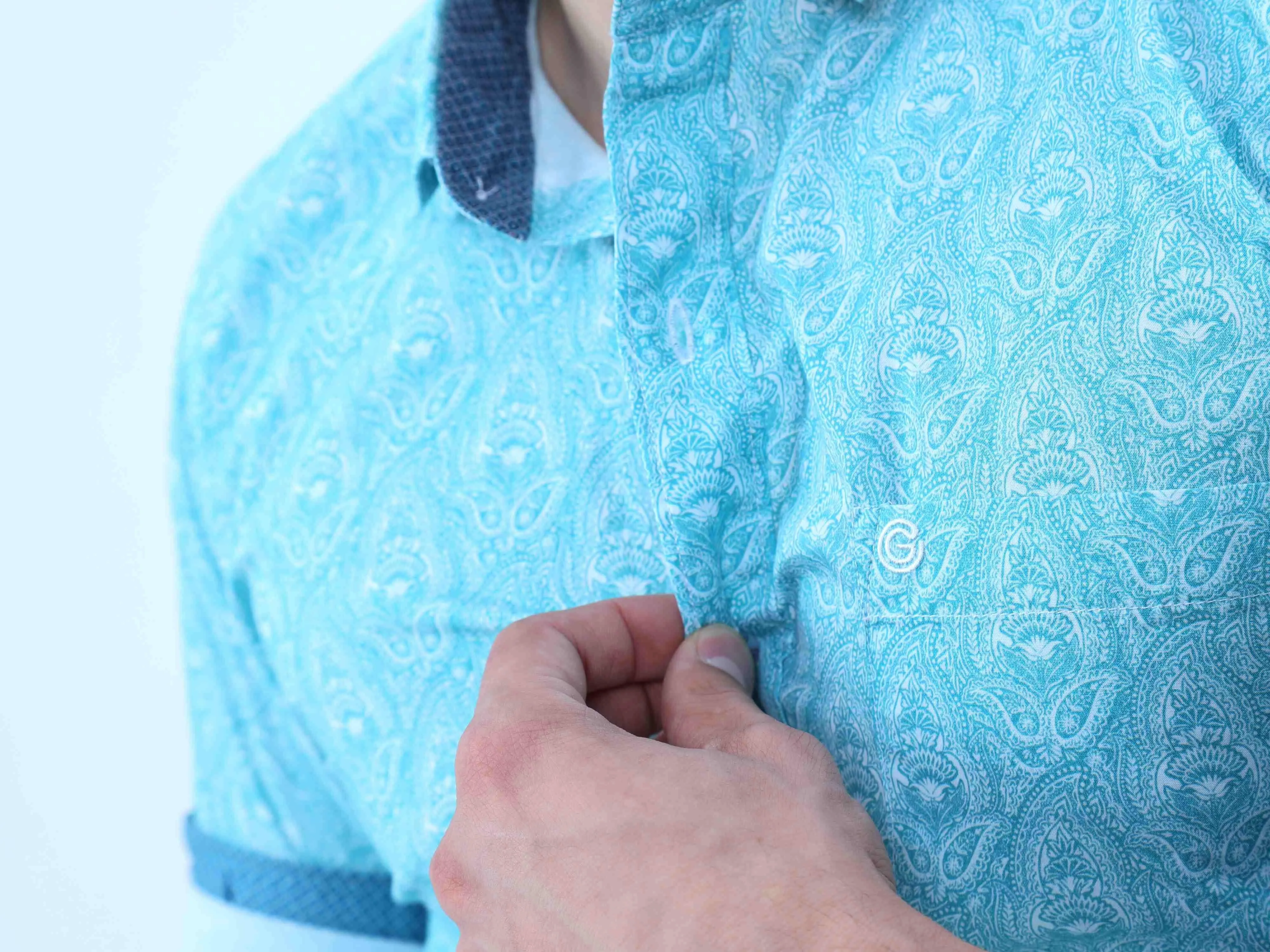 Tiny Paisley Digital Printed Shirt