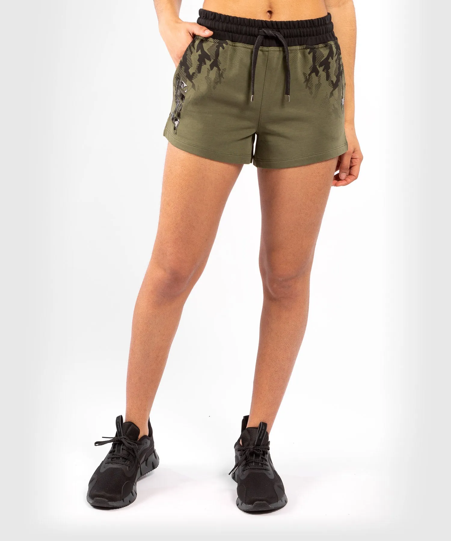 UFC Venum Authentic Fight Week Women's Shorts - Khaki