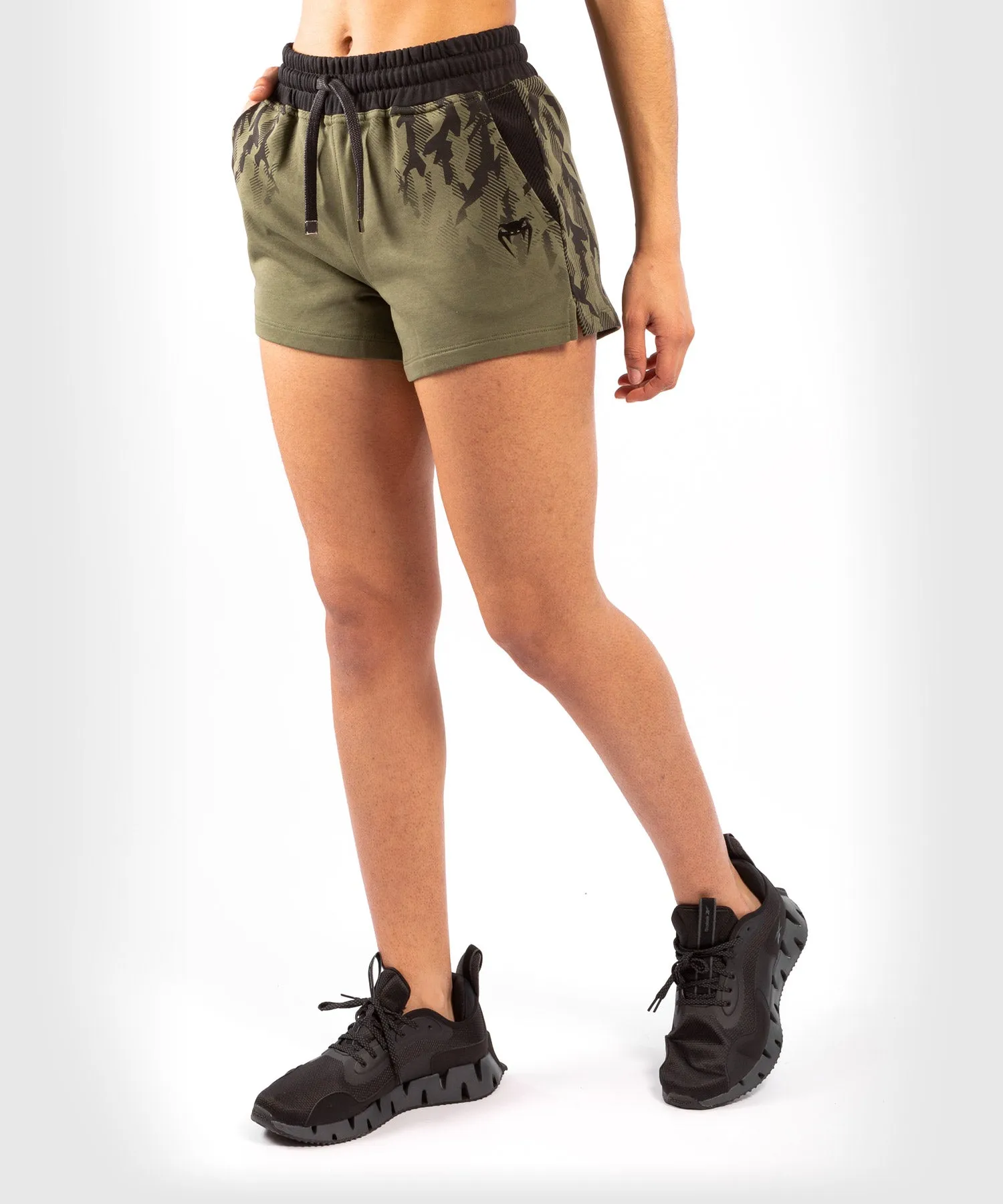 UFC Venum Authentic Fight Week Women's Shorts - Khaki