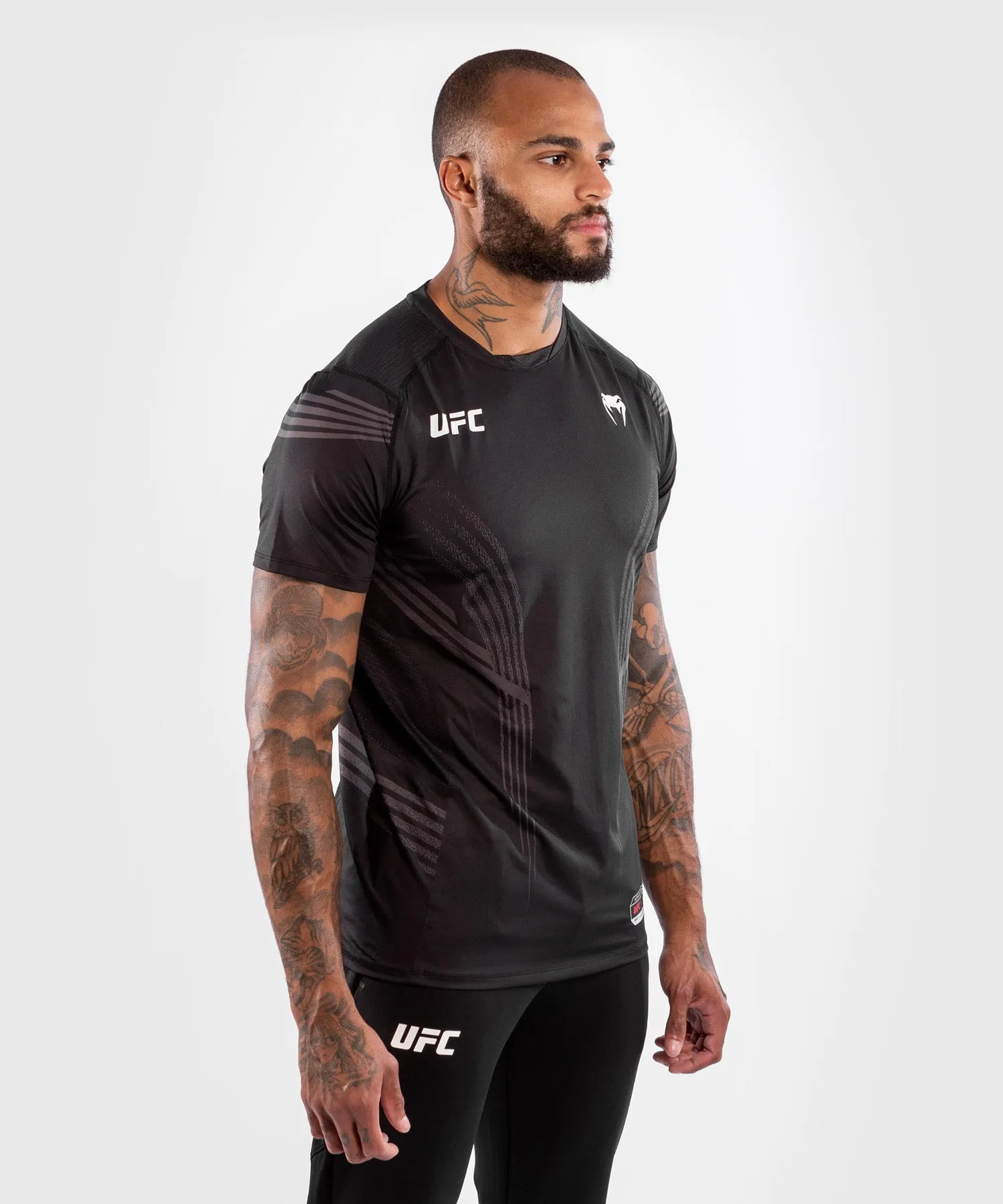 UFC Venum Fighters Authentic Fight Night Men's Walkout Jersey - Black