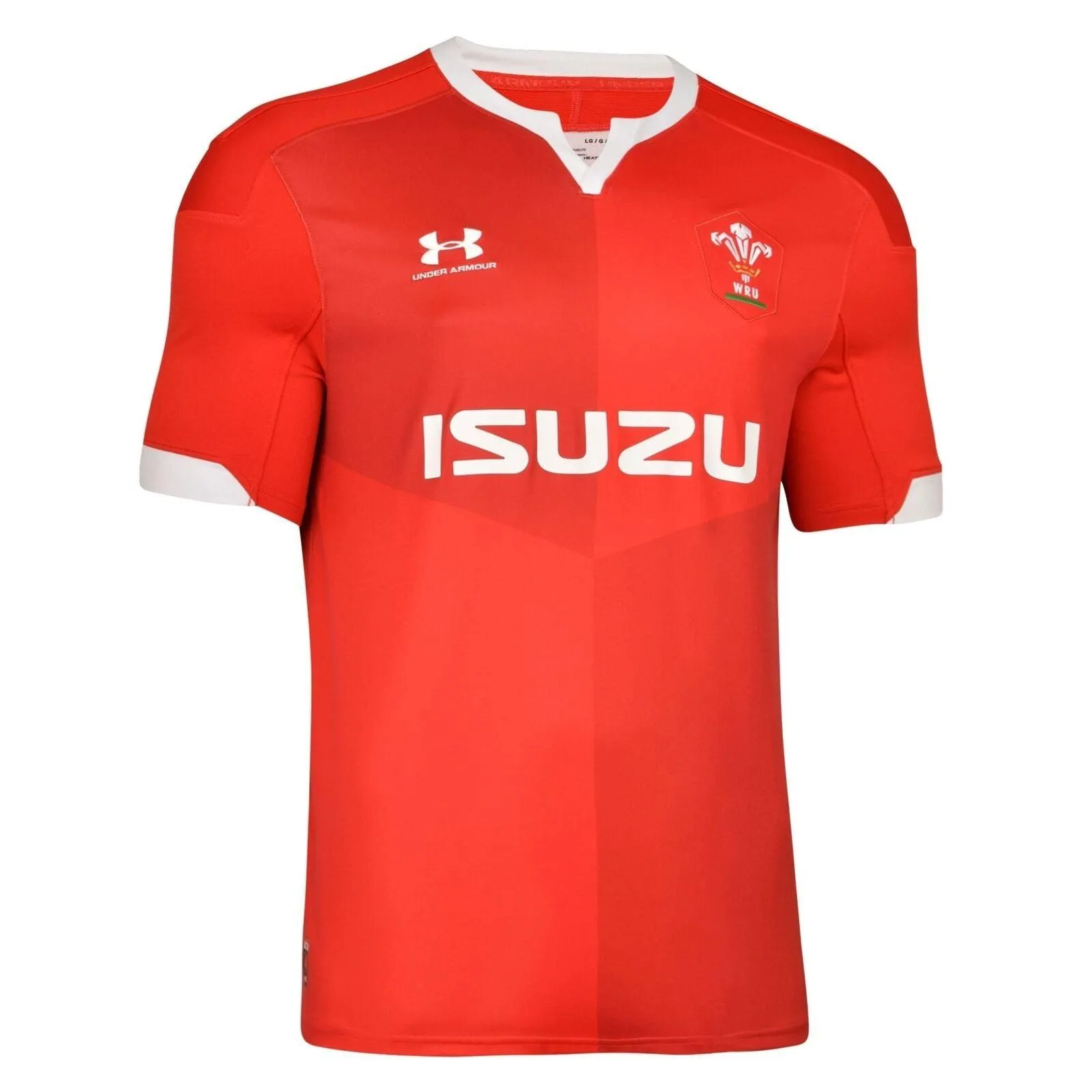 Under Armour Wales WRU Mens Authentic Airvent Home Rugby Shirt