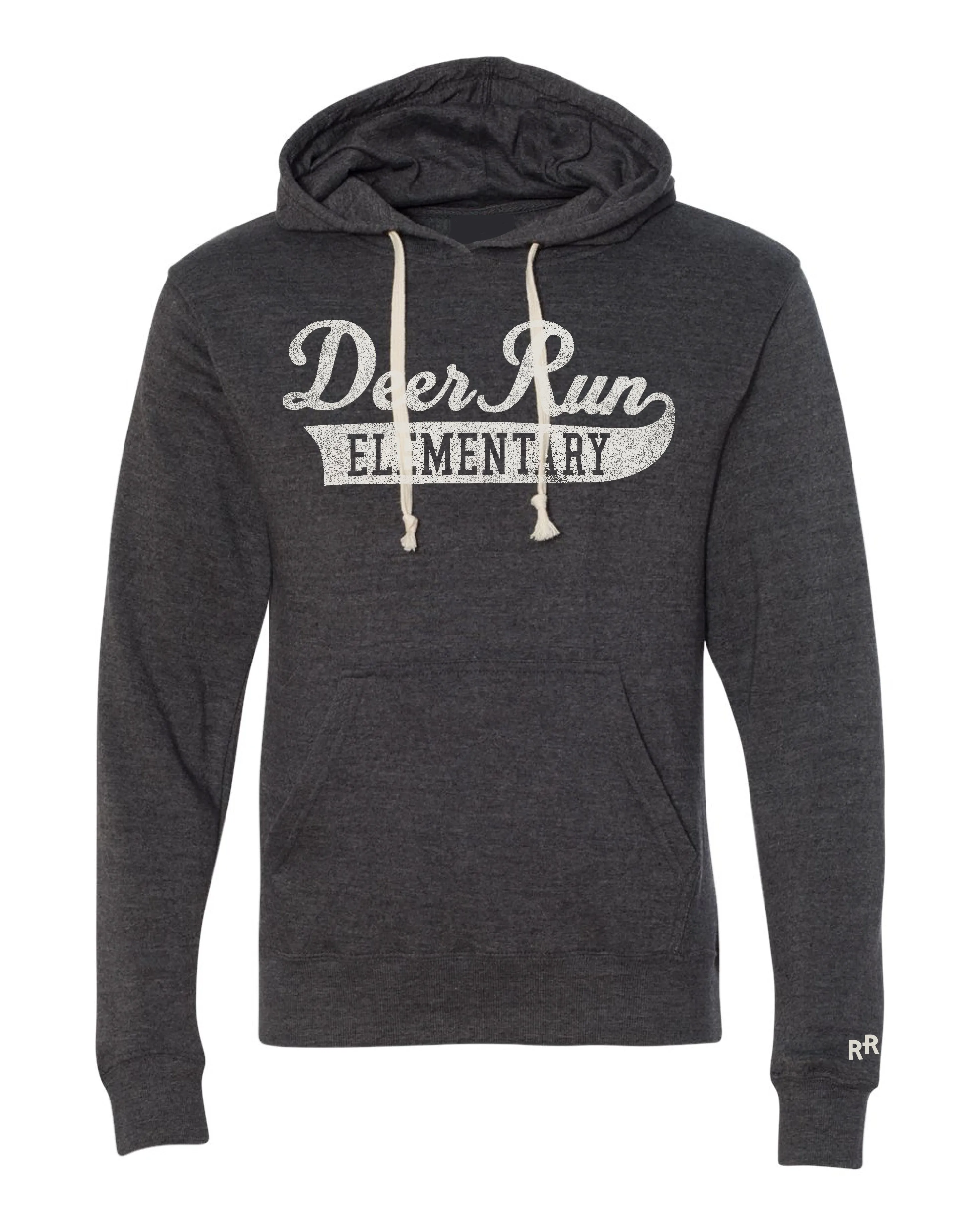 Unisex Adult Script Deer Run Hoodie