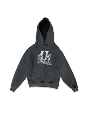 UNREAL Angels & Demons Washed Hoodie