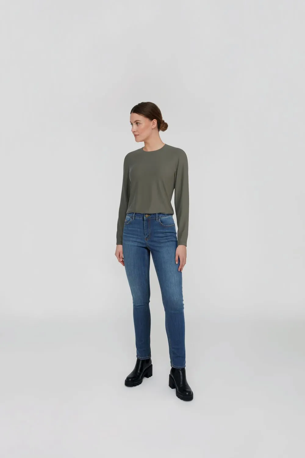 VIALEXIA T-Shirt - Dusty Olive