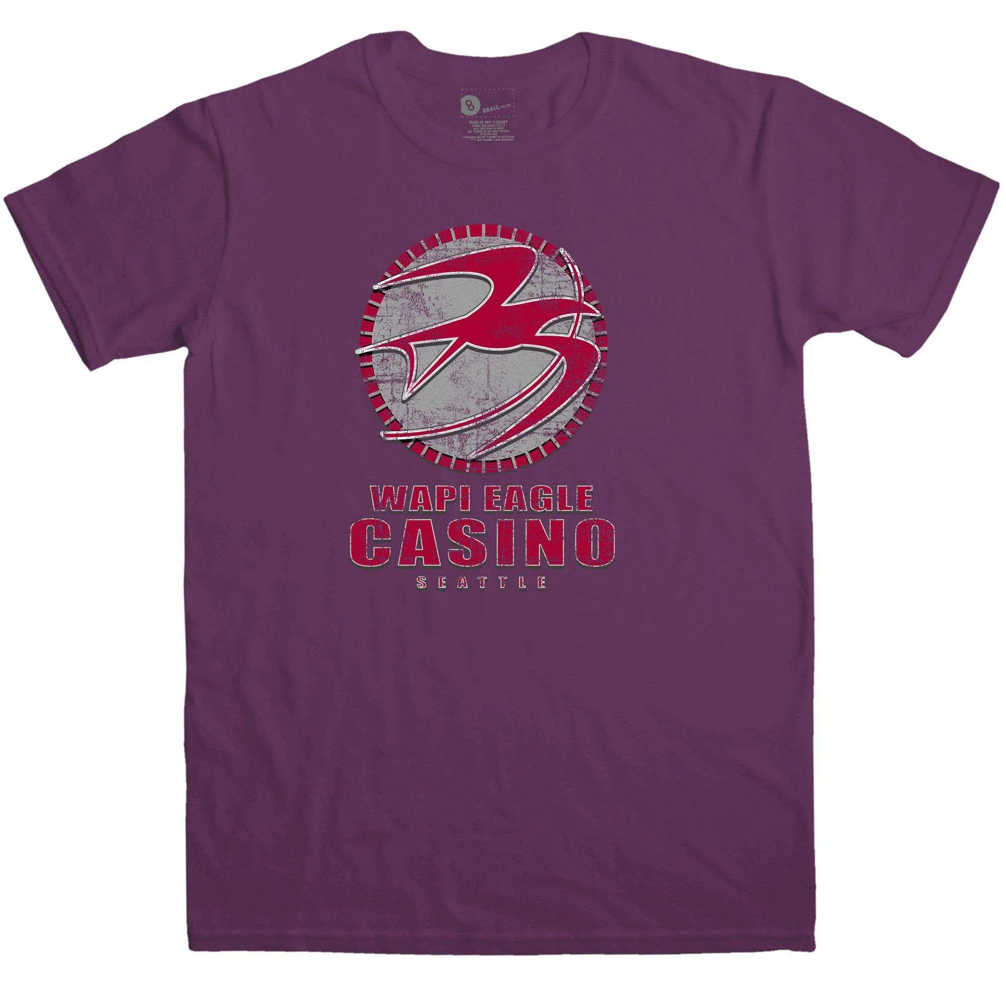 Wapi Eagle Casino T-Shirt Inspired By The Killing