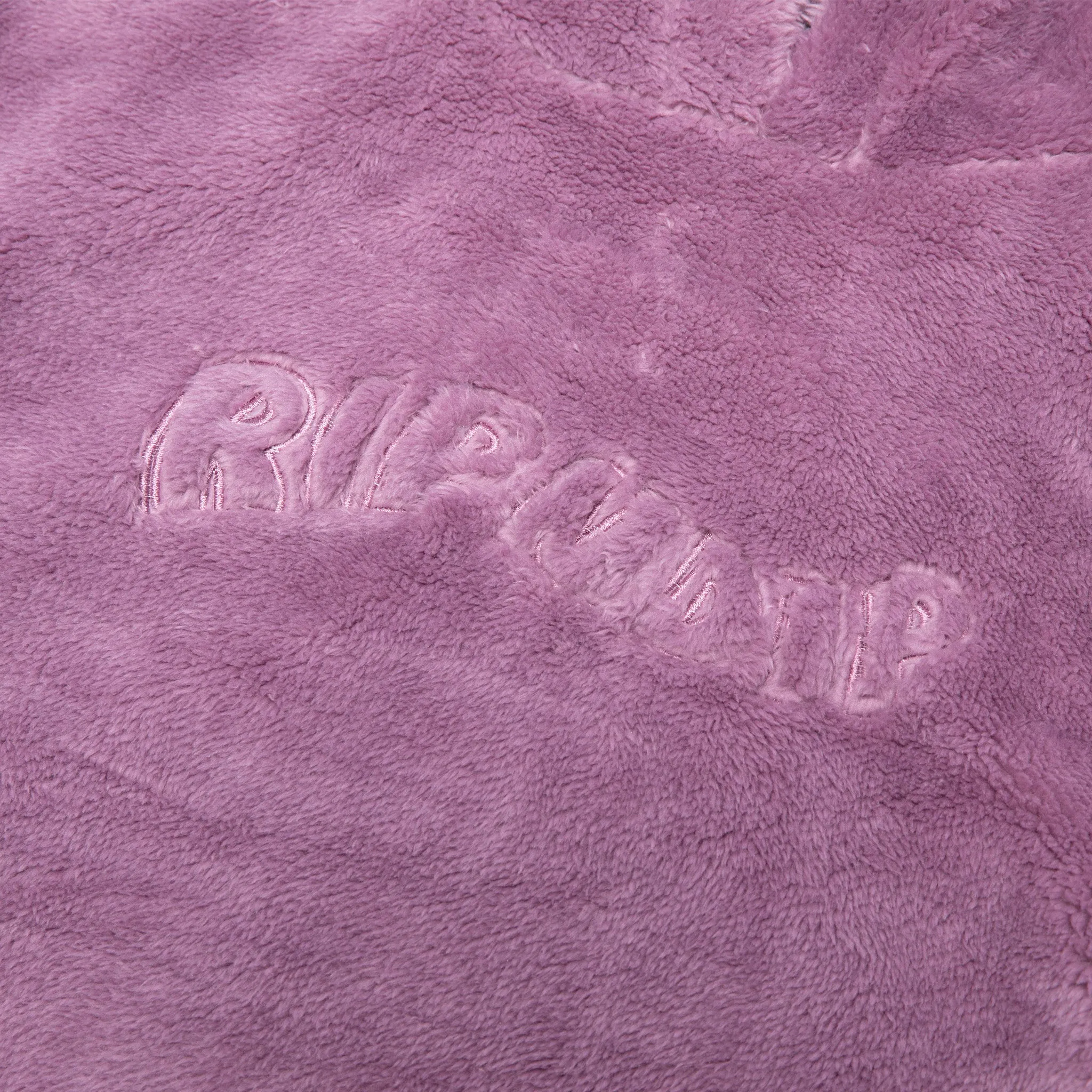 Waves Sherpa Hoodie (Mauve)