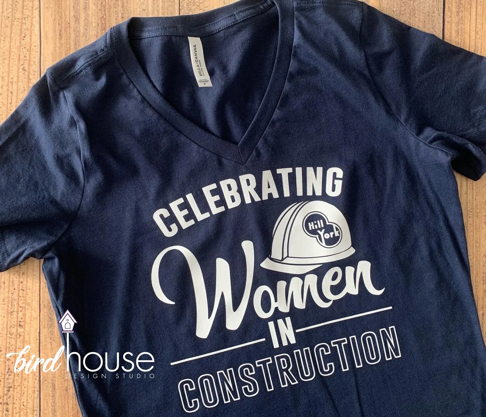 Women in Construction, Cute Celebrating WIC Week Shirt, Customize with any Logo, Style or Color