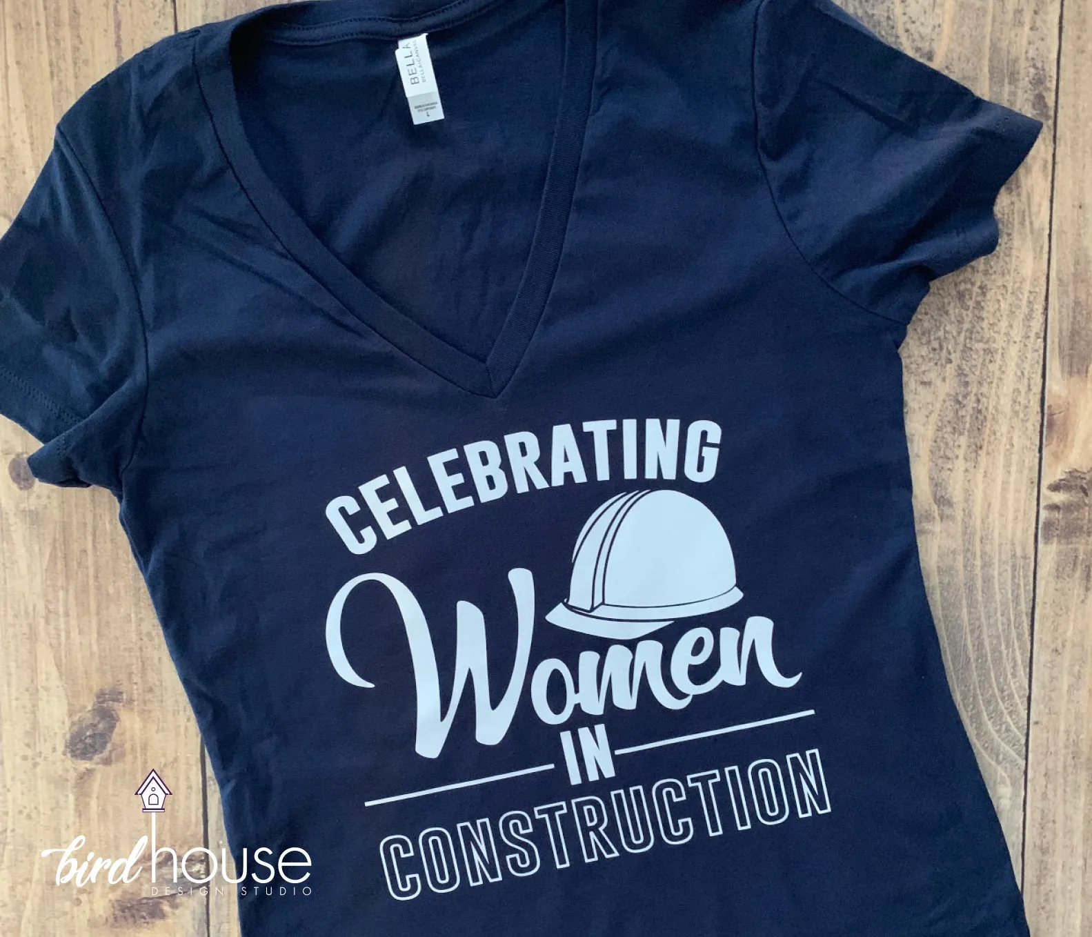 Women in Construction, Cute Celebrating WIC Week Shirt, Customize with any Logo, Style or Color