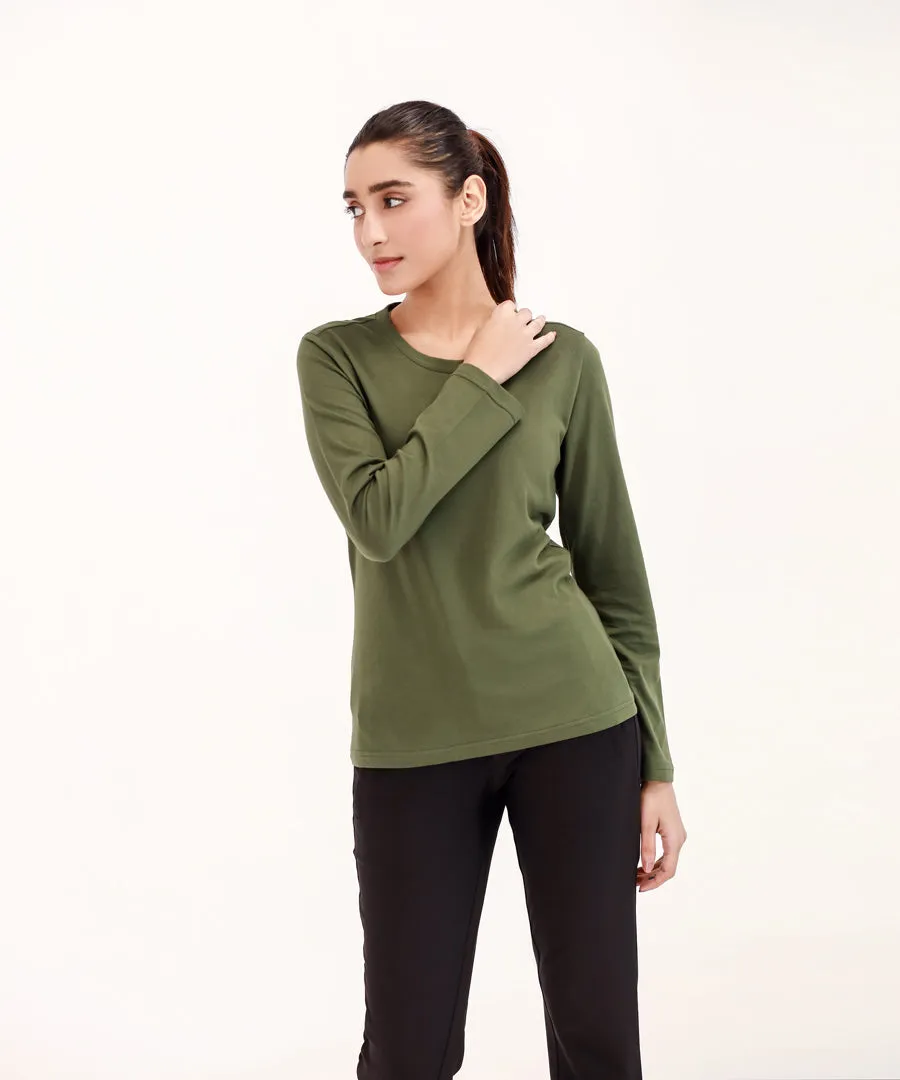 Women's Basic Long Sleeve Tee